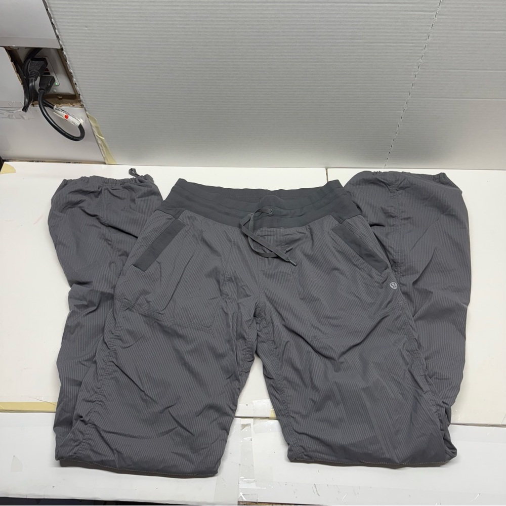 lululemon athletica Gray Track Jogger Pants